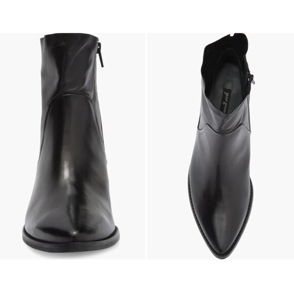 New $495 Paul Green women’s Willow black leather Bootie size 4.5 UK US 7 - Picture 5 of 5
